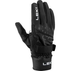 LEKI Herren Handschuhe CC Shark, Größe 8,5 in Schwarz Schwarz