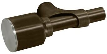 ThermaLogic Thermaplus Decorative Blackout Curtain Rod Set with Cap Finial