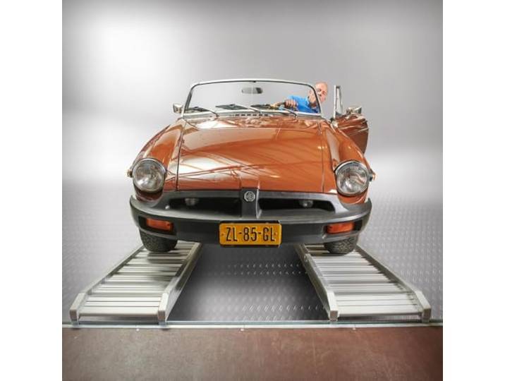 Datona Aluminium Auffahrrampen 300 cm - Verladerampen 300 x 45 x 10 cm - 1800 kg pro Set, 900 kg je Rampe für Auto, Anhänger & Trailer - 2 Stück