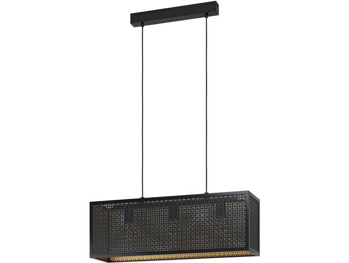 Eglo Pendellampe Sallicano Schwarz-gold Stahl B 20 cm