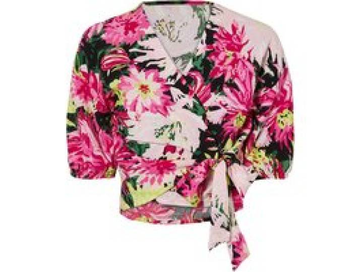 ESMARA® Cache-cœur femme (fleurs/rose/fuschia)
