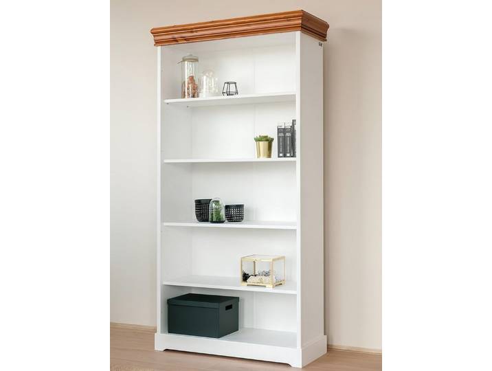 JVmoebel Bücherregal Wandregal in Weiß mit stilvollem Design für Bücher und Dekoration, Made in Europa