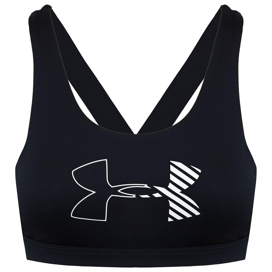 Under Armour HeatGear Dames Zwarte Sportbeha