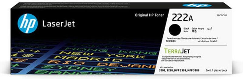 HP 222A (W2220A) - Schwarz - Toner