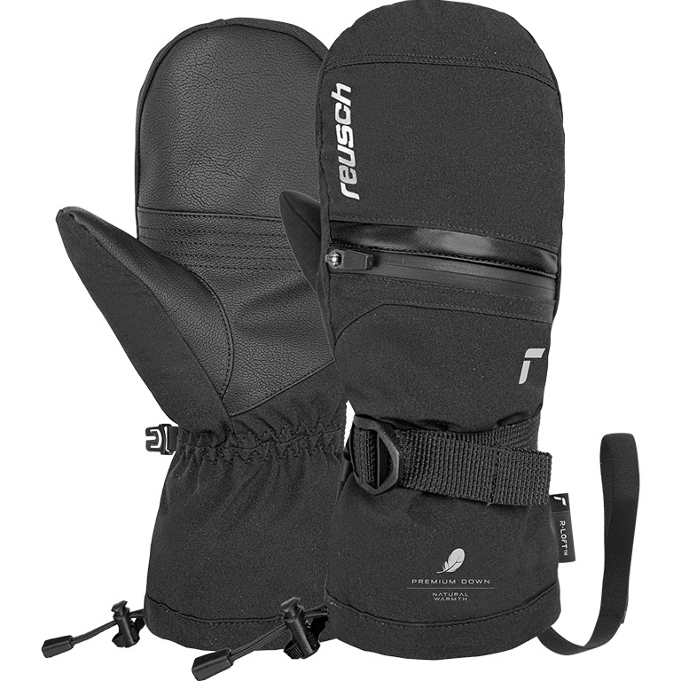 Reusch Kinder Fäustling LAN R-TEX XT black/silver - 5,0