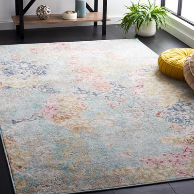 SAFAVIEH Phoenix Floricica Boho Distressed Rug
