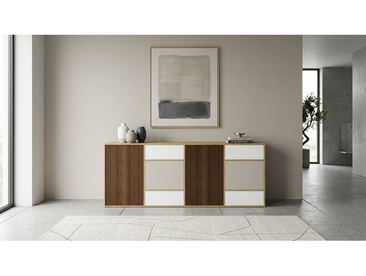 Modernes Sideboard nach Maß – gratis Magazin Eiche Natur geölt