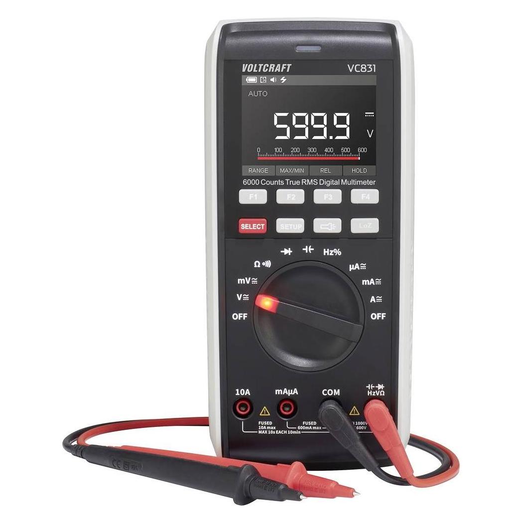 Voltcraft VC831 SE (CAT III 1000V, CAT IV 600V, Hand-Multimeter) (VC-16714295)