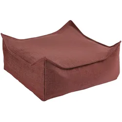 wigiwama Sitzsack Outdoor quadratisch, rot