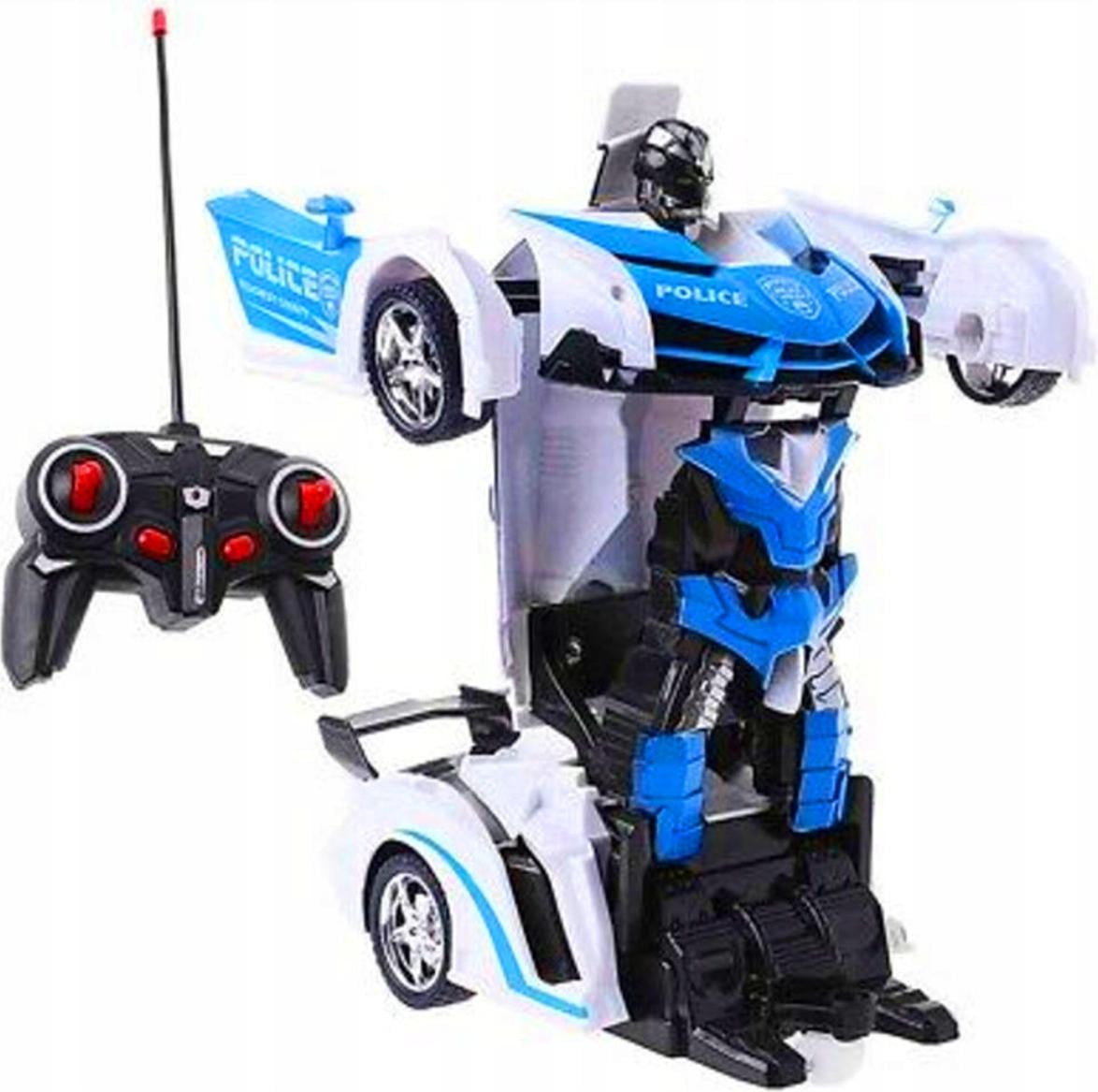 Jojoy RC politieauto transformerende robot