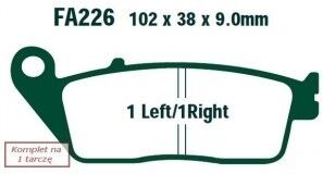 EBC Brakes FA226 Bremsbeläge