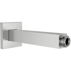 LAUFEN Brausedeckenarm, L=150mm, quadratische Rosette, HF546027420000, Farbe: Edelstahl-Optik