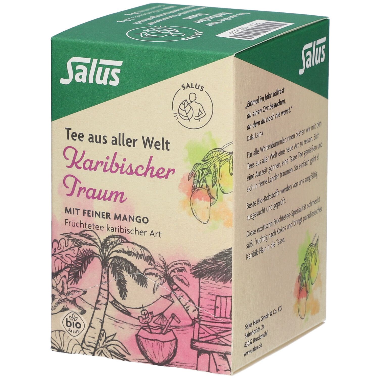 Karibischer Traum Bio Salus Filterbeutel 15 St