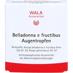 Belladonna E Fructibus Augentropfen 2.5 ML