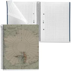 MIQUELRIUS Eco Design Collegeblock DIN A5 kariert bunt