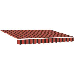 vidaXL Markisen-Ersatzmaterial für 3.5x2 m Rahmen Buntgestreift