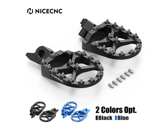 Repose-pieds forgés élargis pour Yamaha YZ450F 2023-2026, YZ250F, YZ450FX 2024-2026, WR450F 2024-2025, YZF 250 450