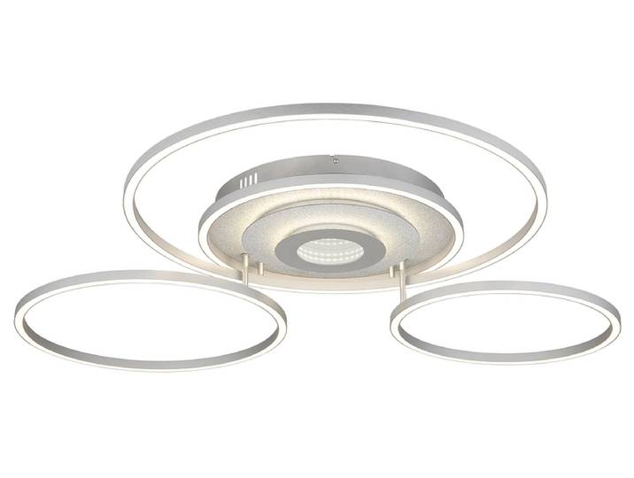 Deckenlampe 3D MILES variable Intensität 80.8cm 60W silberfarben