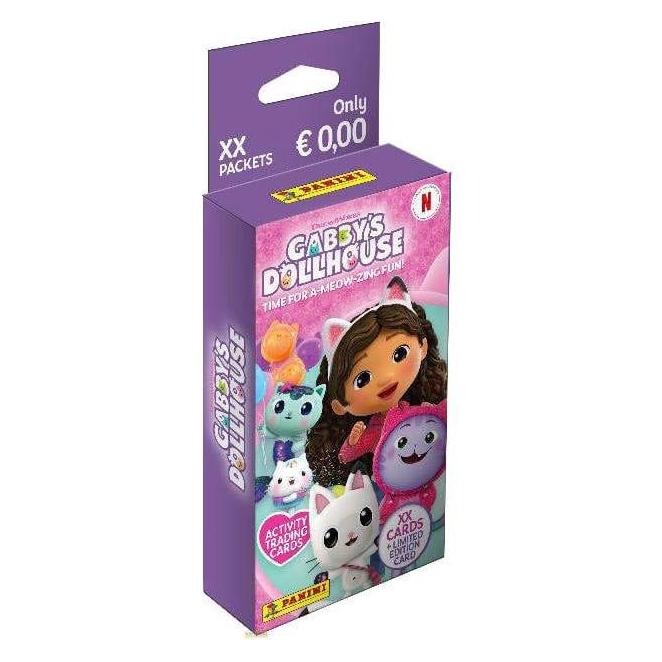 Panini Gabby's Dollhouse: Time for a Meow-Zing fun Sticker Collection eco-blister *ALLEMAND* (PN61368)