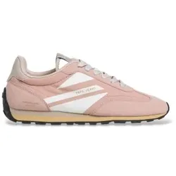 Pepe Jeans für Damen. PLS400034 Jane Brand Sneaker rosa (37), Stoff, Wohnung, Schnürsenkel, Lässig