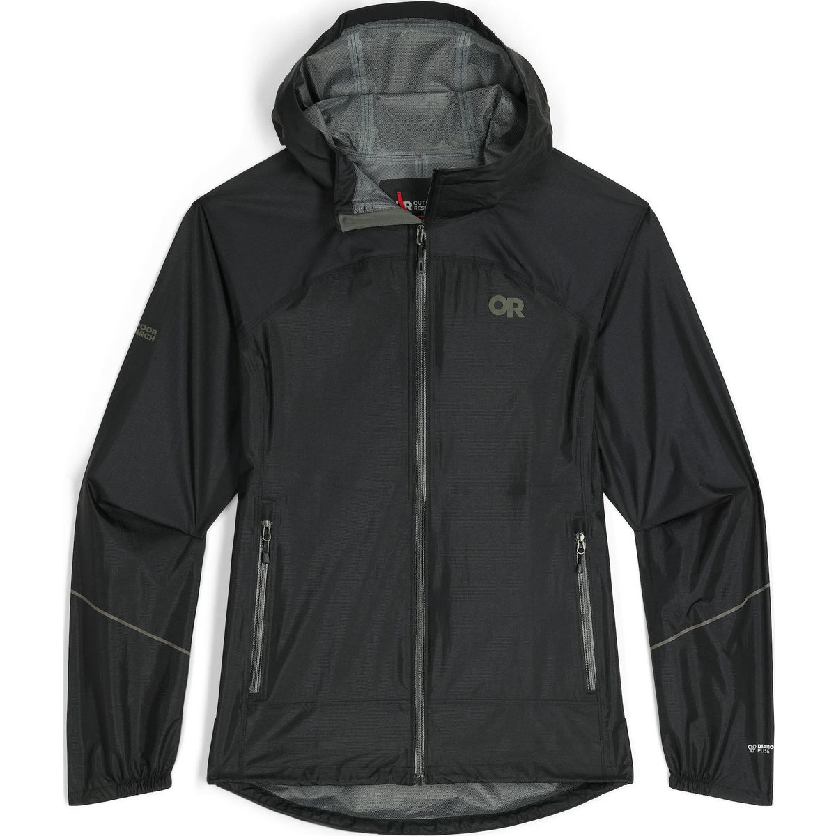 Outdoor Research Women's Helium Rain Jacket black (0001) XS 3002360001005
