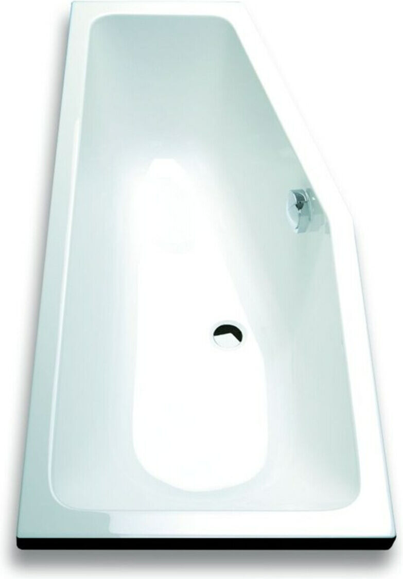 Hoesch Badewanne Combi 160x70cm, linke Ausführung, weiß (5590.010)