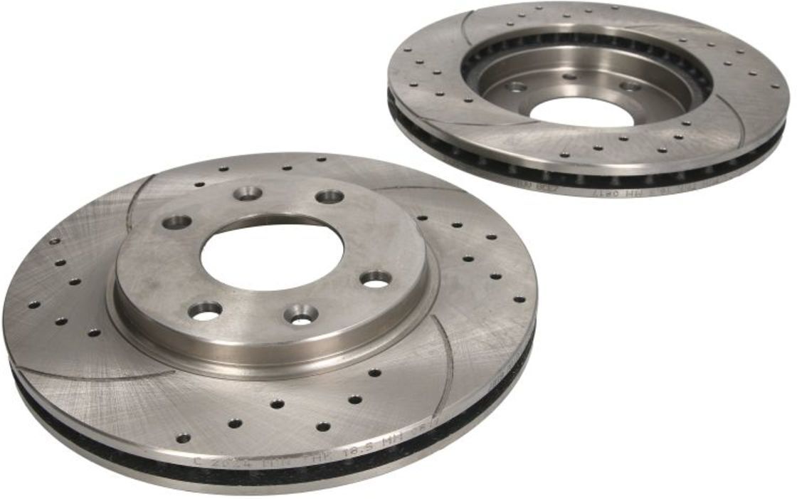 Speedmax Dischi freno 5201-01-0525PTUOTUV, 2 Pezzo, senza patente stradale