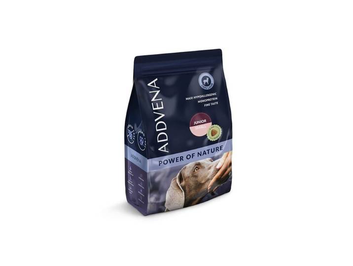 ADDVENA Power of Nature Junior Small Lamm - Trockenfutter für Hunde - 10kg