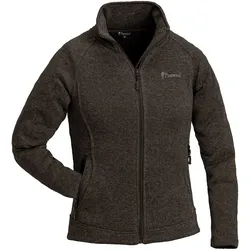 Gabriella Membran Fleecejacke Damen Olive Melange - L
