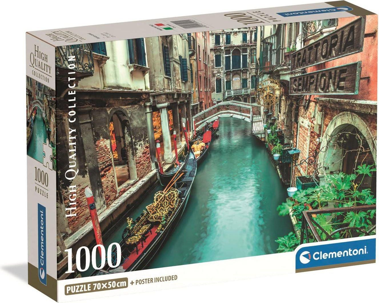 Clementoni High Quality Collection Puzzel Stad 1000 stukjes