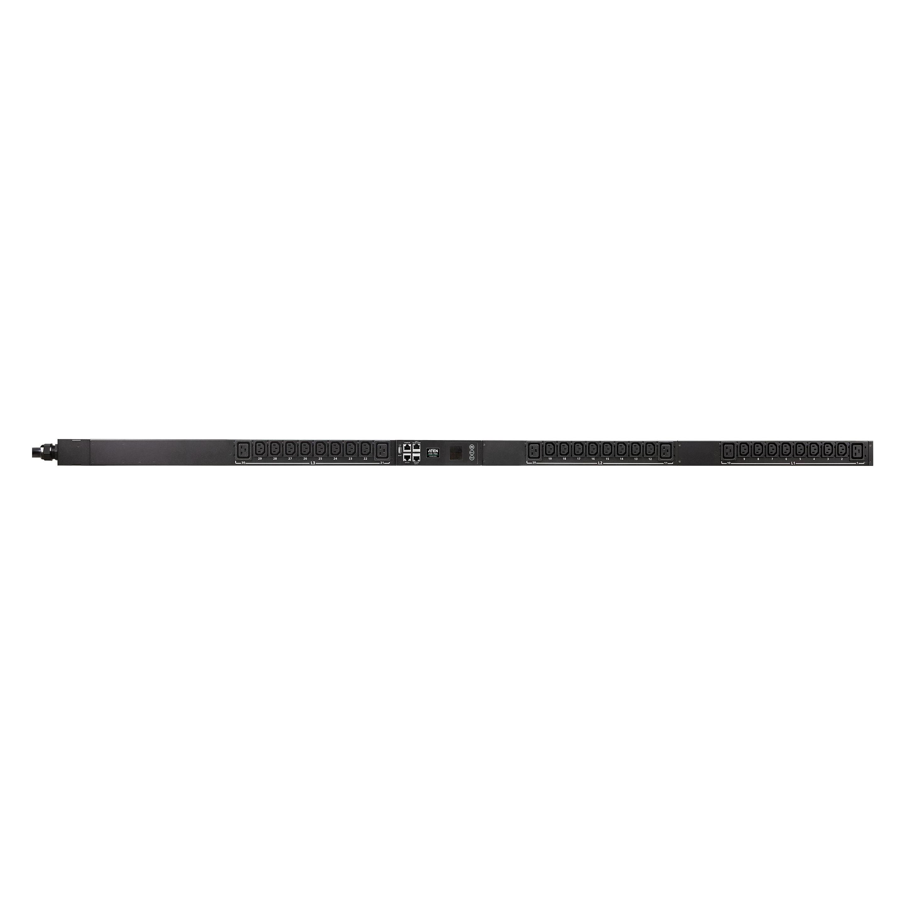 Aten 30-Outlet 0U 3-Phase Intelligent PDU with Cas (PG96230G-AT)