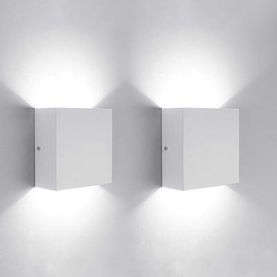 Innen LED Innenwandleuchten Wohnzimmer Aufkleber für Bürowände Aluminium Wandleuchte IP20 85-265V 10 W