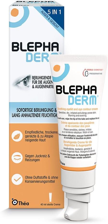 Blephaderm Augencreme Steril 40ml