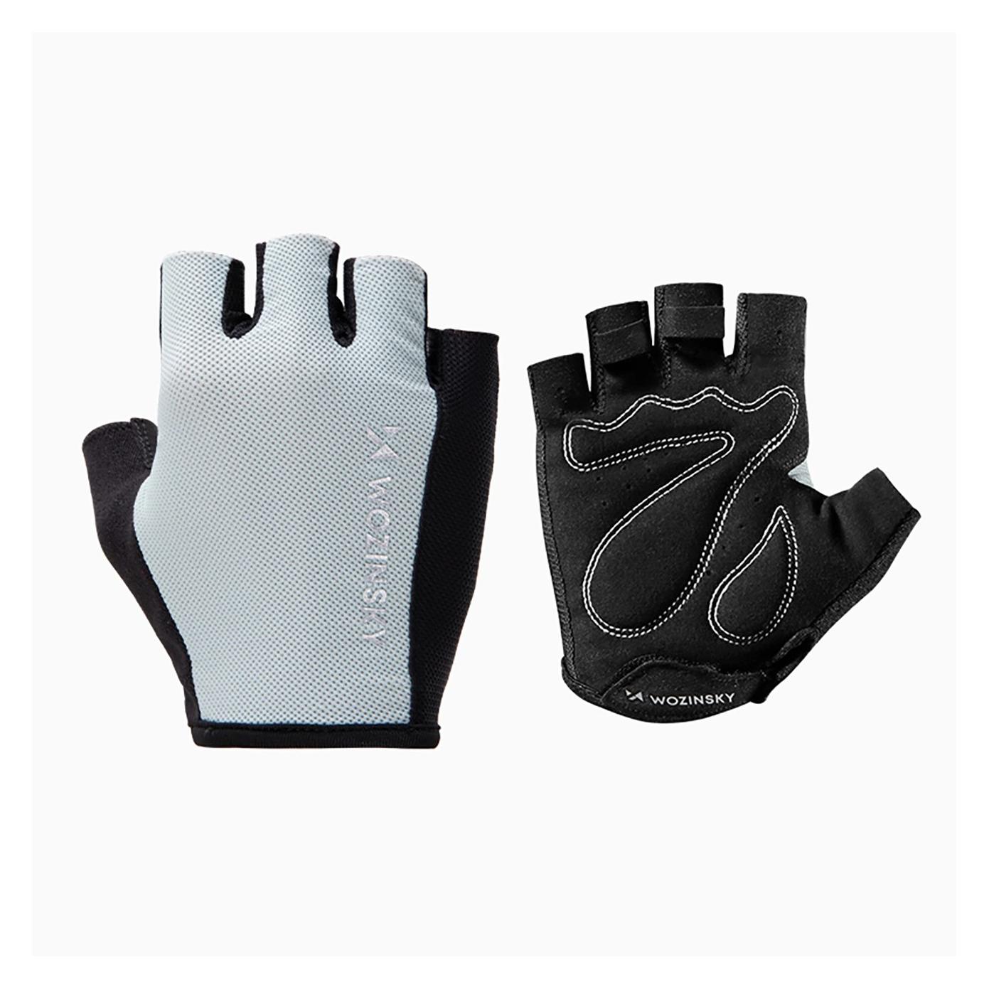 Wozinsky WRR-02L Fahrradhandschuhe Grösse L - Grau (L) (1409315874)