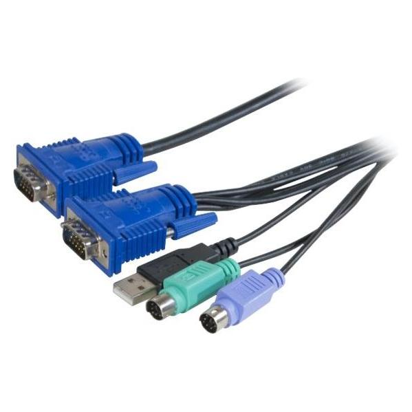 Exertis Connect KVM Kombikabel USB, PS/2, 5,0 m (066305)