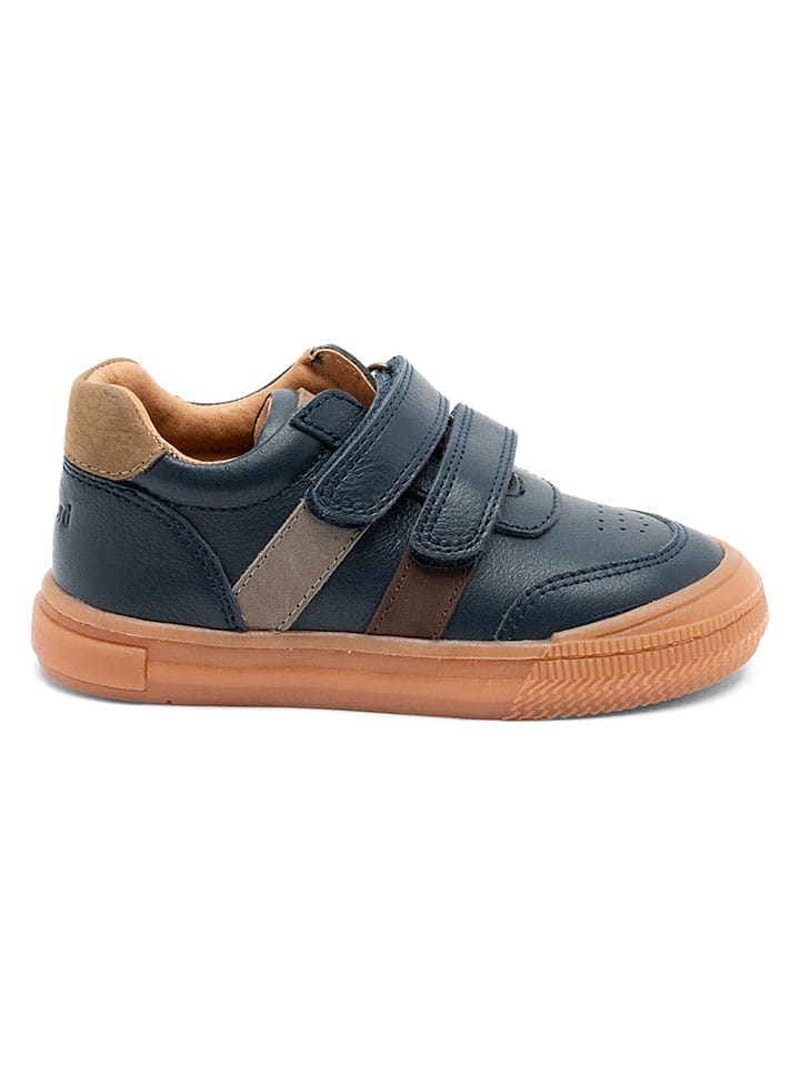 bisgaard Leder-Sneakers in Dunkelblau - 25