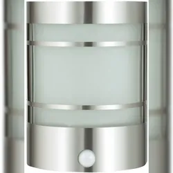 Gravidus EDELSTAHL Außenbeleuchtung Lampe Bewegungsmelder