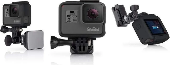 GoPro Helmet Front and Side Mount