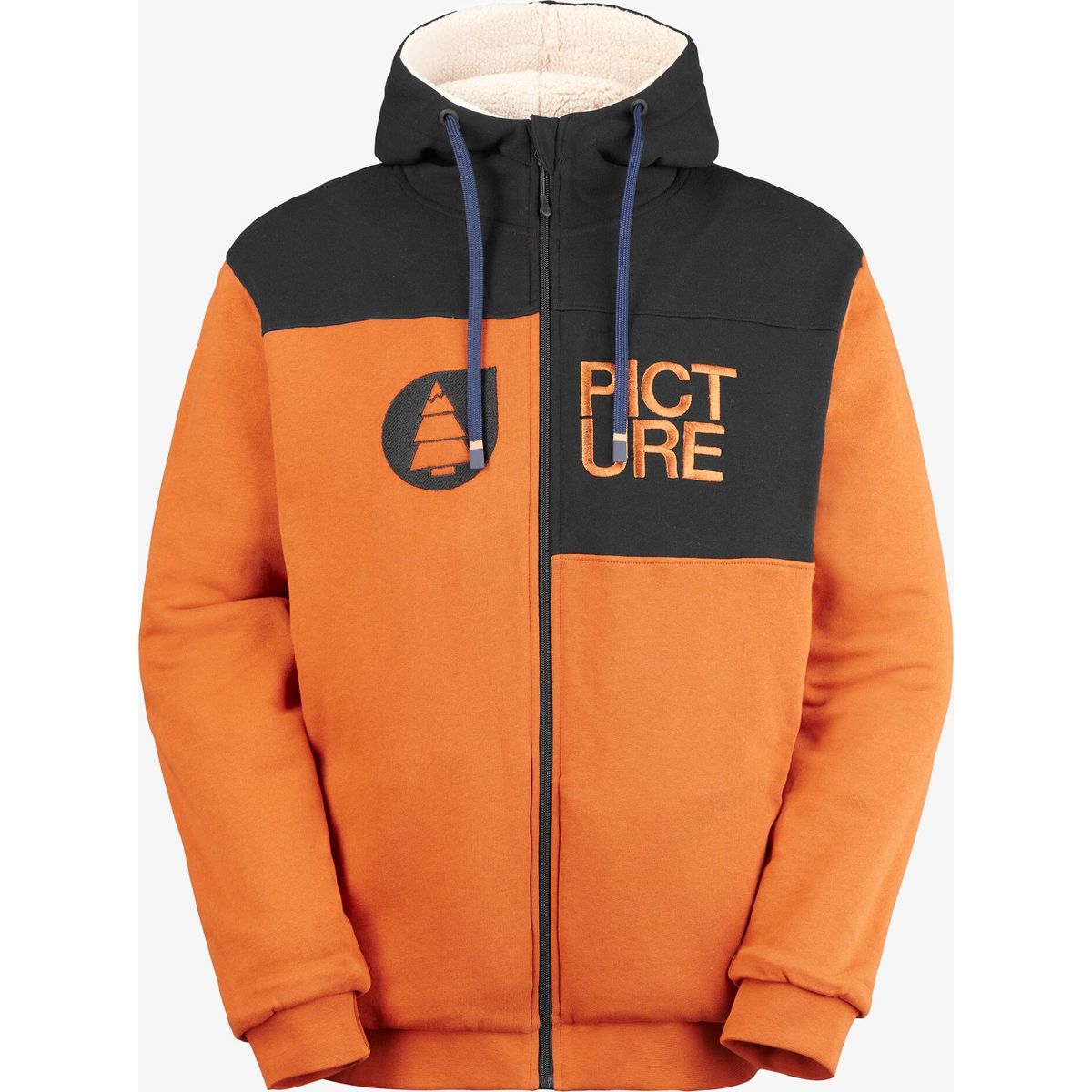 Picture Basement Plush Zip Hoodie coffee (C) S MSW0517CCamel CoffeeS
