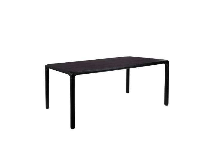 Zuiver Storm dining table 220x90 cm, Black, Rectangular, New Table - perfect for café and bistro