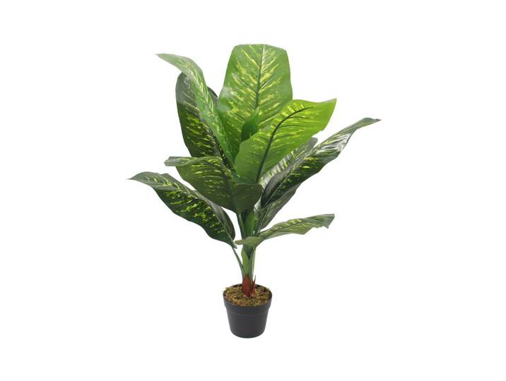 Kunstpflanze Pothos 90 cm, Grün, Kunststoff, 90 cm, Dekoration, Blumen & Blumentöpfe, Kunstpflanzen