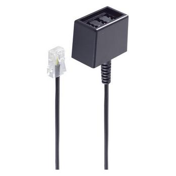 Shiverpeaks BASIC-S Telefonkabel, schwarz, 3.0 m (BS71283-8)