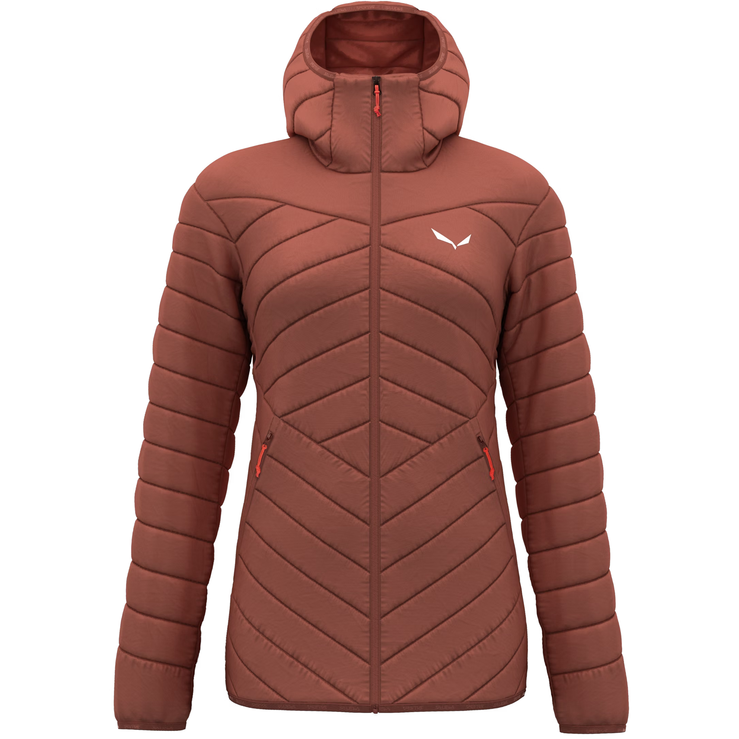 Salewa Brenta Damen Isolationsjacke rot Größe S Trekking Isolierend Wasserabweisend