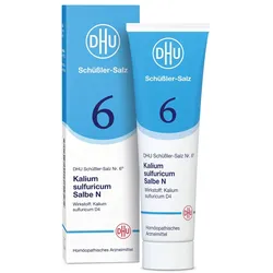 DHU Schüßler-Salz Nr. 6  Kalium sulfuricum D4 Salbe 50 g