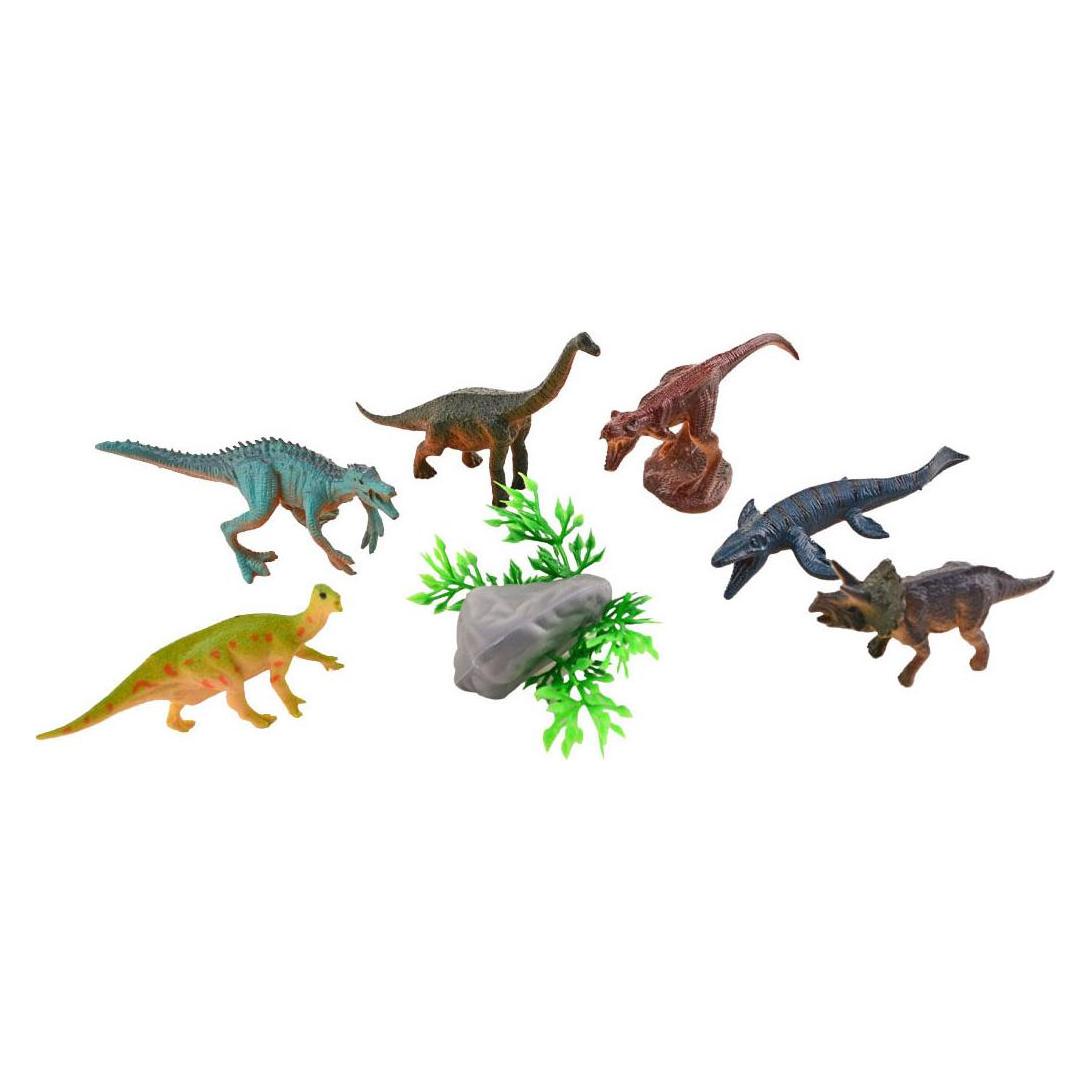 Sombo 8-teiliges Dino-Set im Stapelwrfel, Dis (67891157)