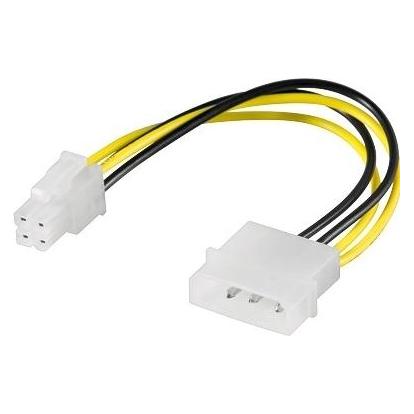 PremiumCord power cable 5.25"-P4 (8592220006464)