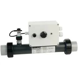 Elektroheizer EWT 60-35 mit Strömungsschalter 1,5 / 2 / 3 kW 230 V,Ausführung: 2.0 kW / 230 V