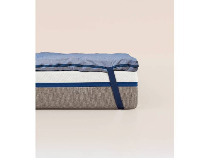 Surmatelas 140x200 cm - Douillet et soutien ferme - Tediber