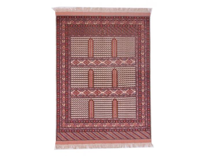 Afghan Mauri Kabul Teppich 216x280 Handgeknüpft Orientteppich Wolle mit Seide