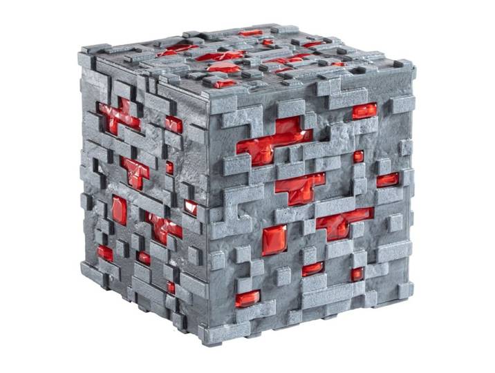 Minecraft - Cube minerai de redstone lumineux